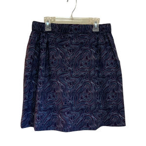 Lohla Sport Golf Skirt/Skort Ink Swirl Blue Red White sz 4 & 8 NWT